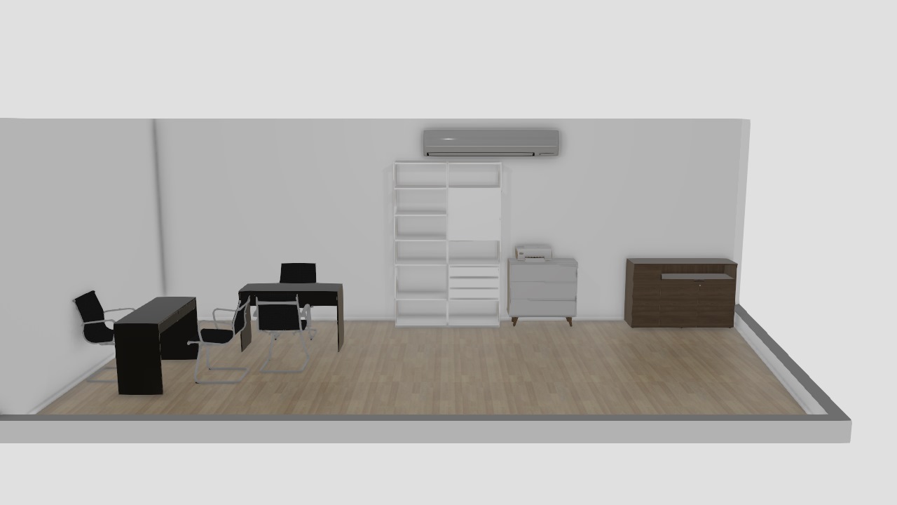 Quarto projetado/AR