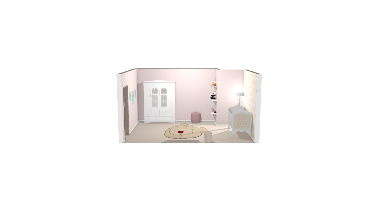 quarto bebe menina