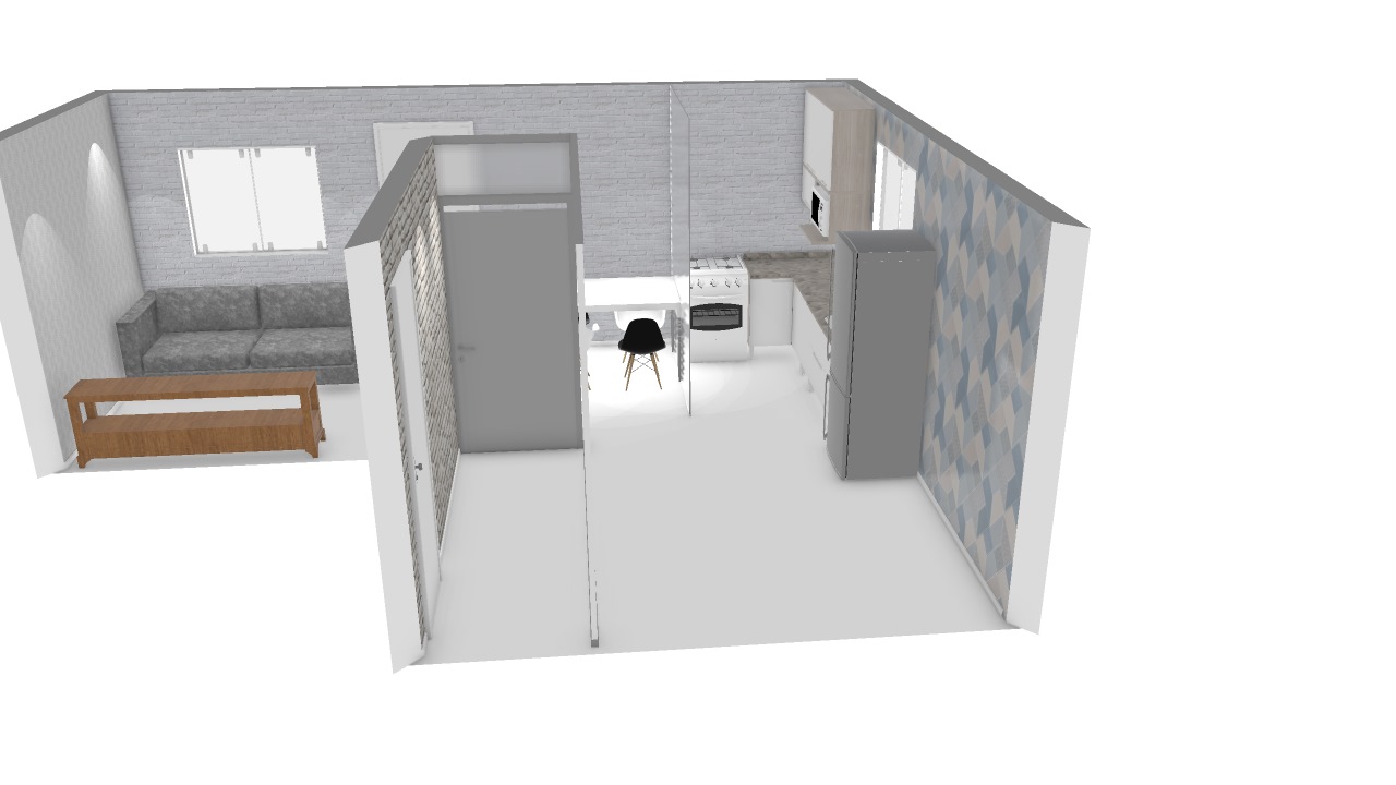 Meu projeto Kappesberg sala e cozinha