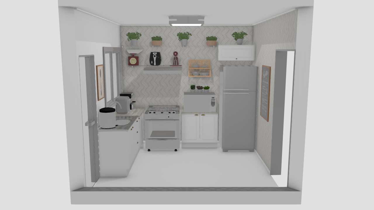 Cozinha casa esplanada