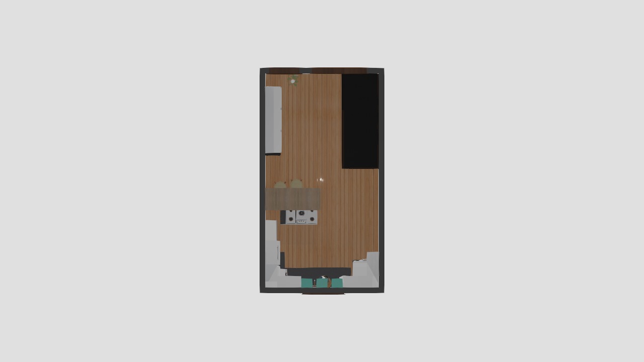 N°2-sala 3×3,cozinha 2×3