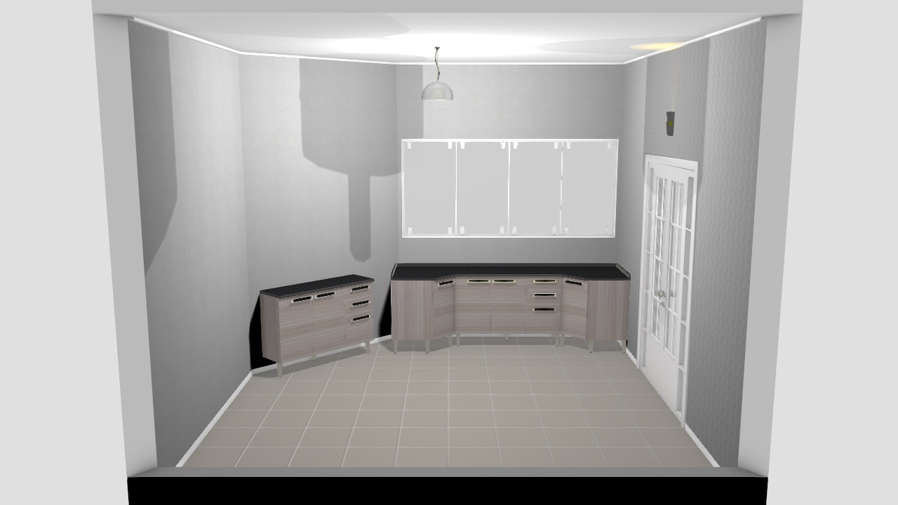 Cozinha Projeto Casa Revit