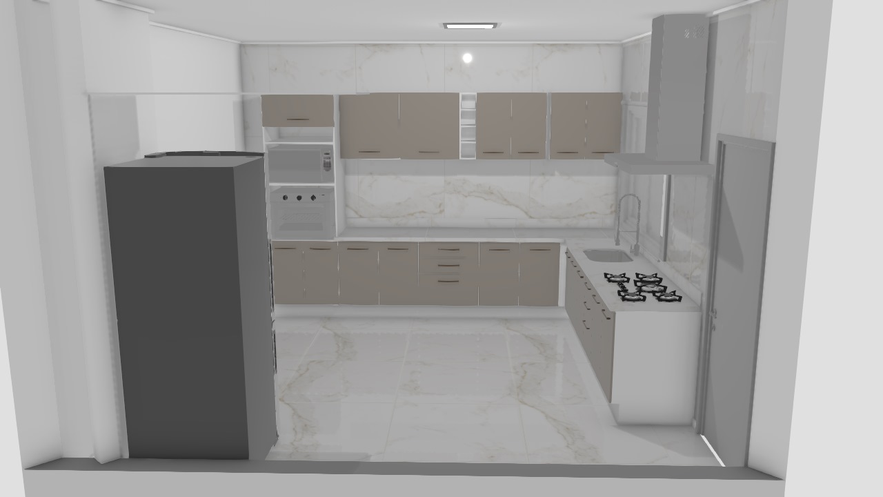 Projeto Cozinha Modulada Opção 2