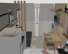 Sala + Cozinha integrada 801A