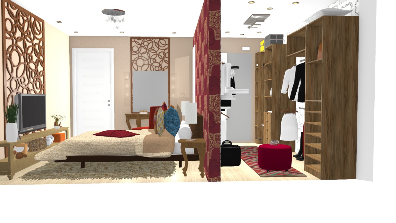 quarto com closet