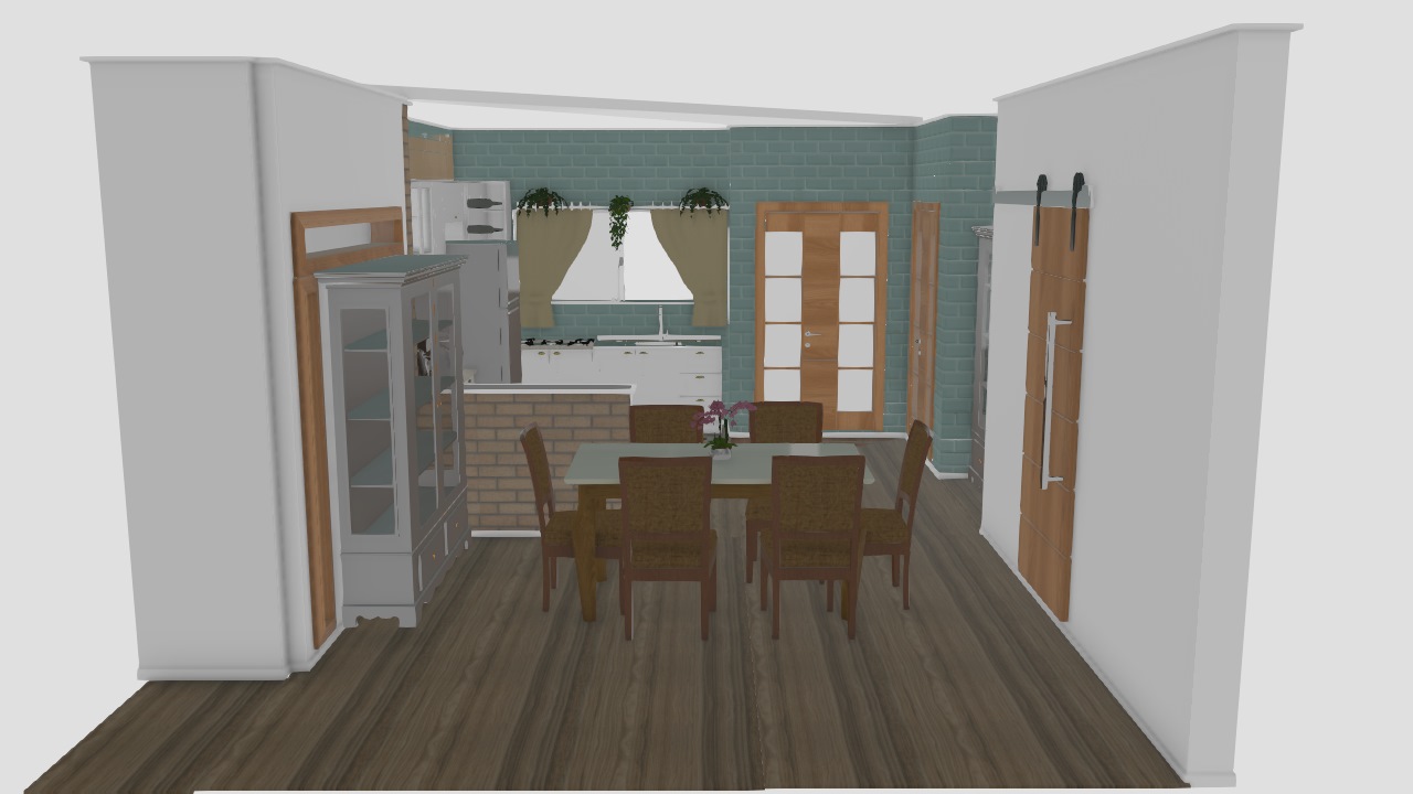 Sala e cozinha 2