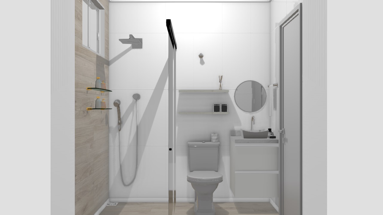Projeto Casa Térrea - Banheiro 