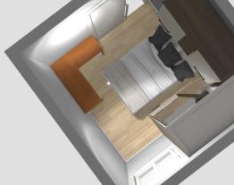 Projeto Quarto 2 (Porta Normal com armário modulado 1)