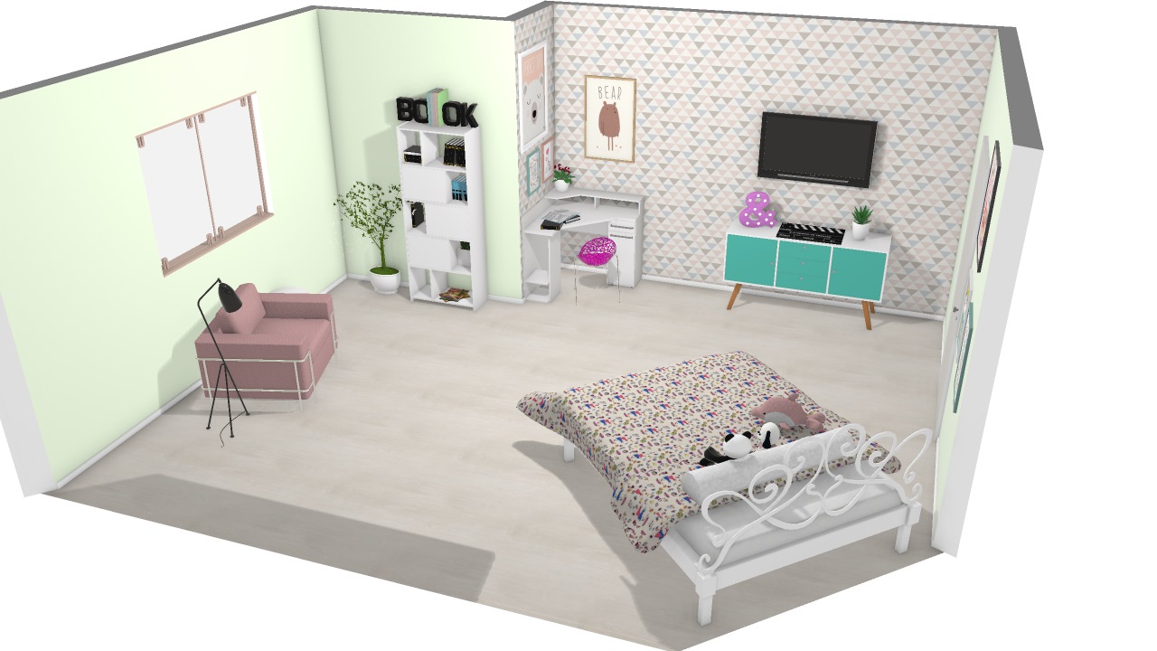 quarto kawaii :3