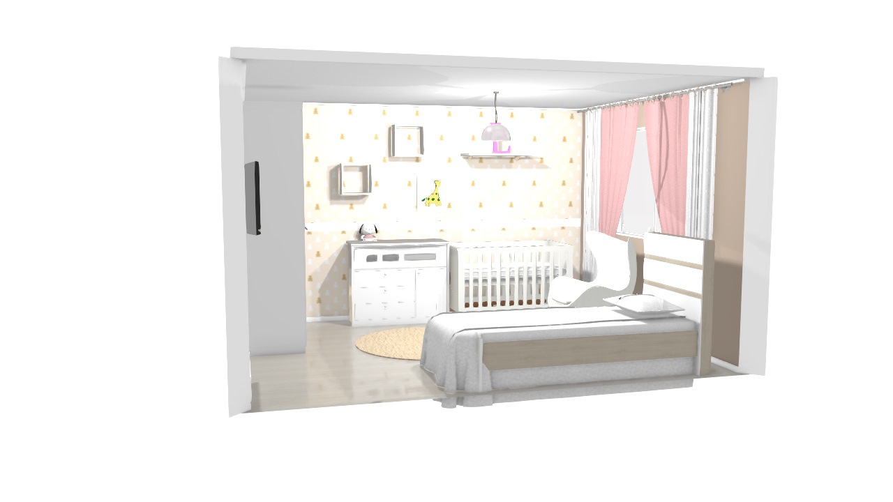 quarto bebe menina