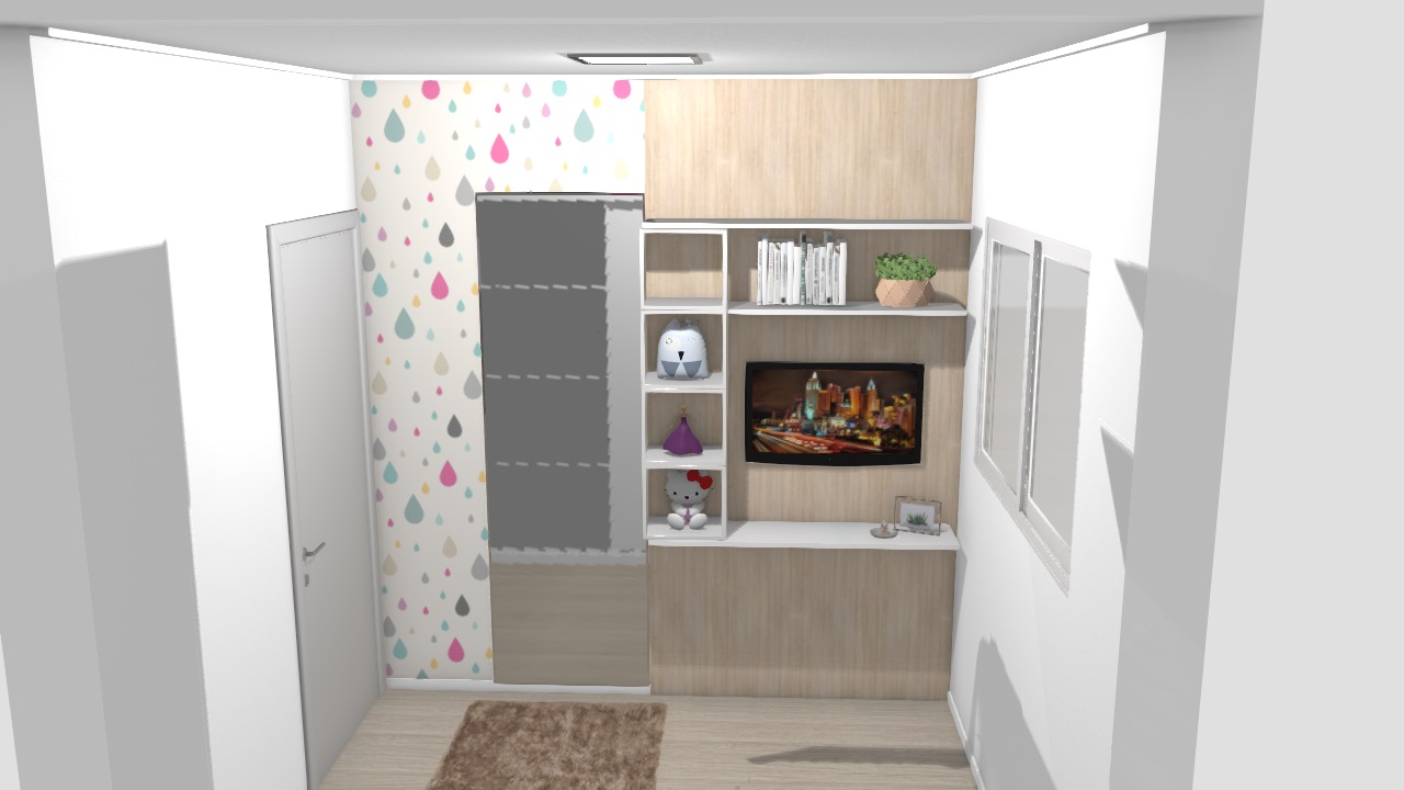 Quarto infantil feminino.