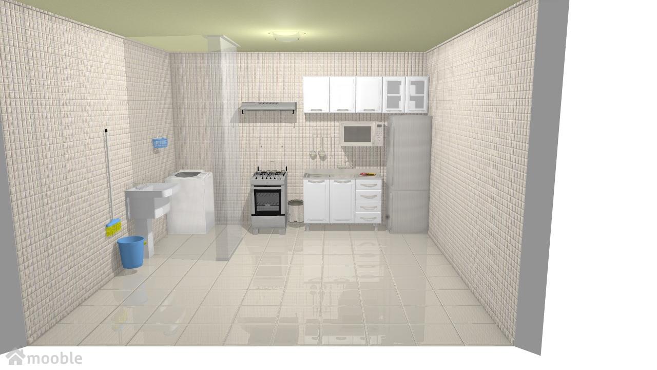 cozinha/lavanderia apartamento