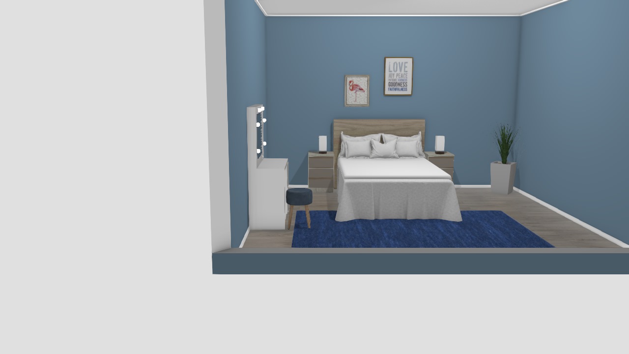 Quarto azul bebe 1