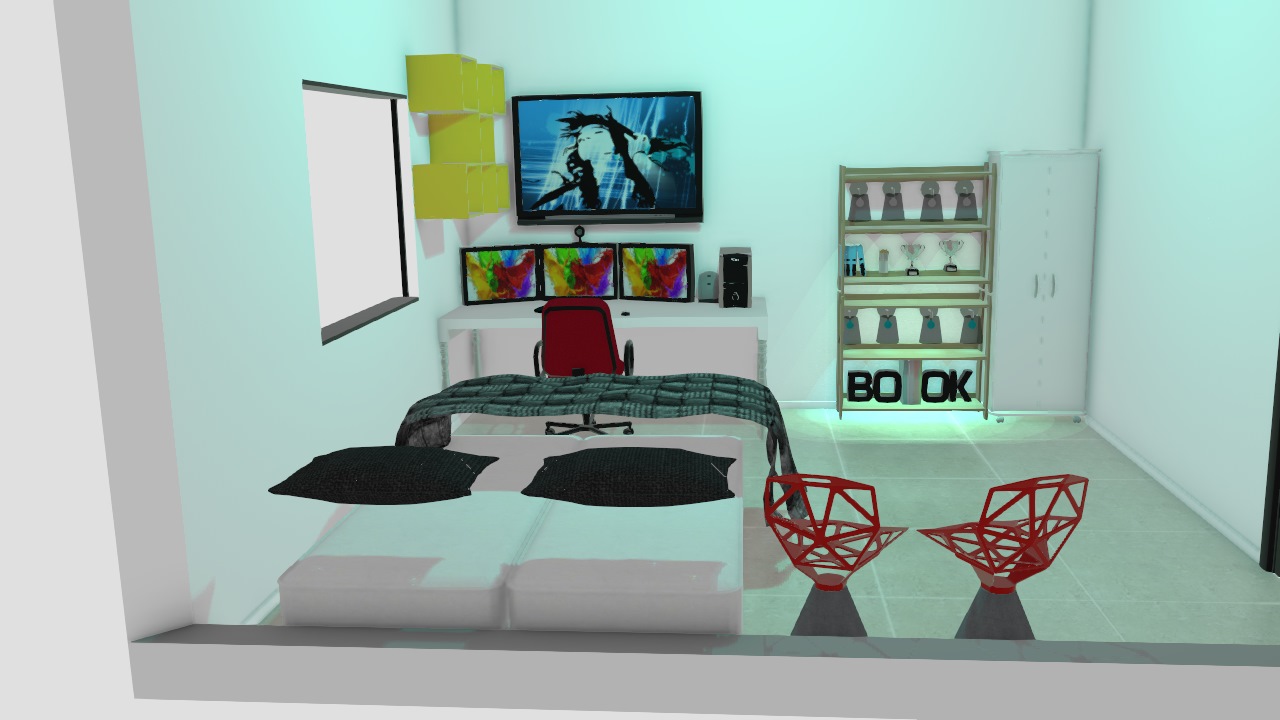 projeto quarto adolecente gamer