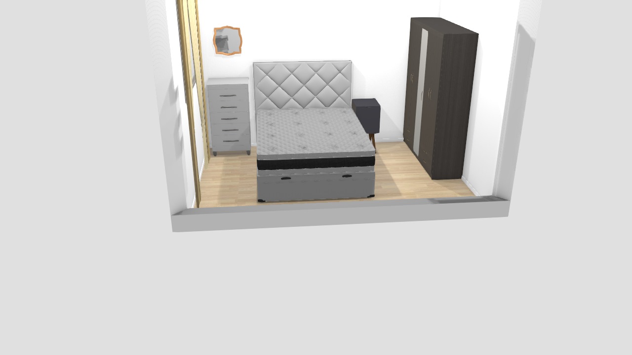 quarto do apartamento