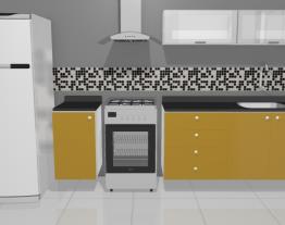 Cozinha amarela