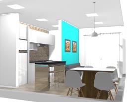 Cozinha /Sala integrados   