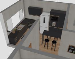 Casa com cozinha modelo 1