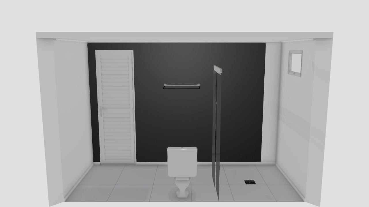 Quarto 3x4 + Banheiro 3x1,5