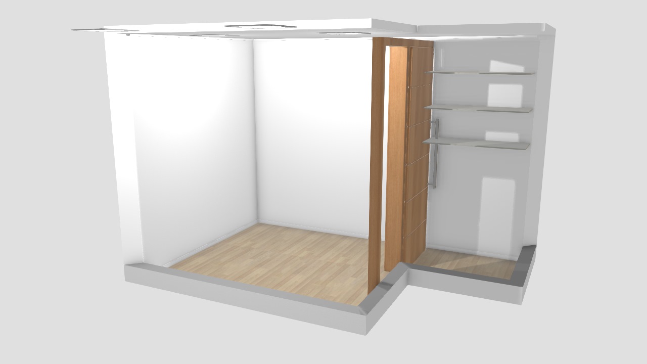 Projeto do Closet da Suite