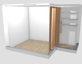 Projeto do Closet da Suite