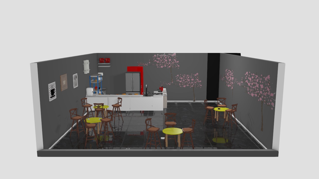 Layout cafeteria