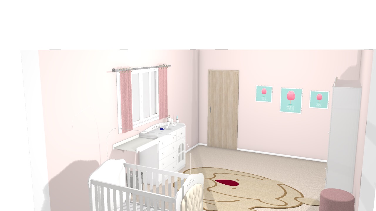 quarto bebe menina