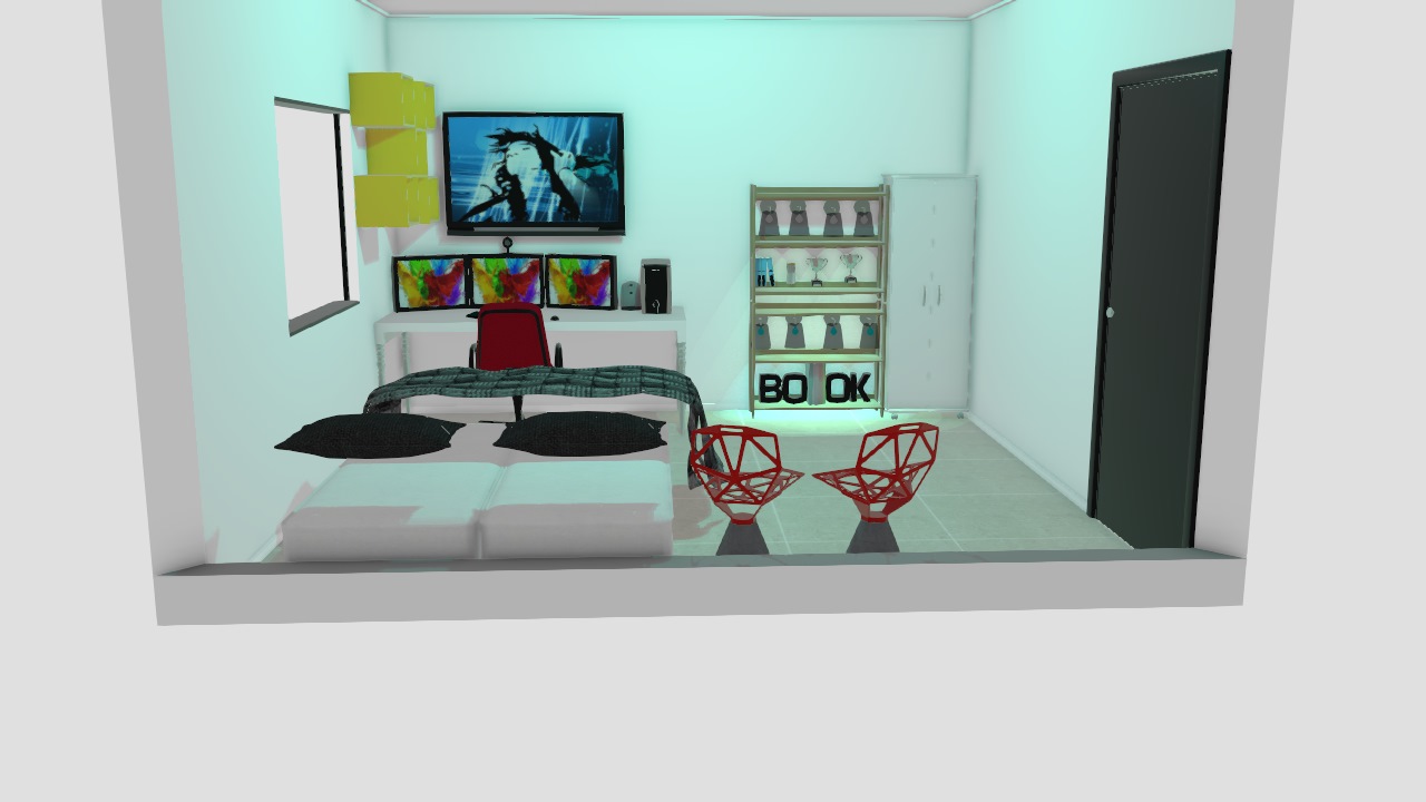 projeto quarto adolecente gamer