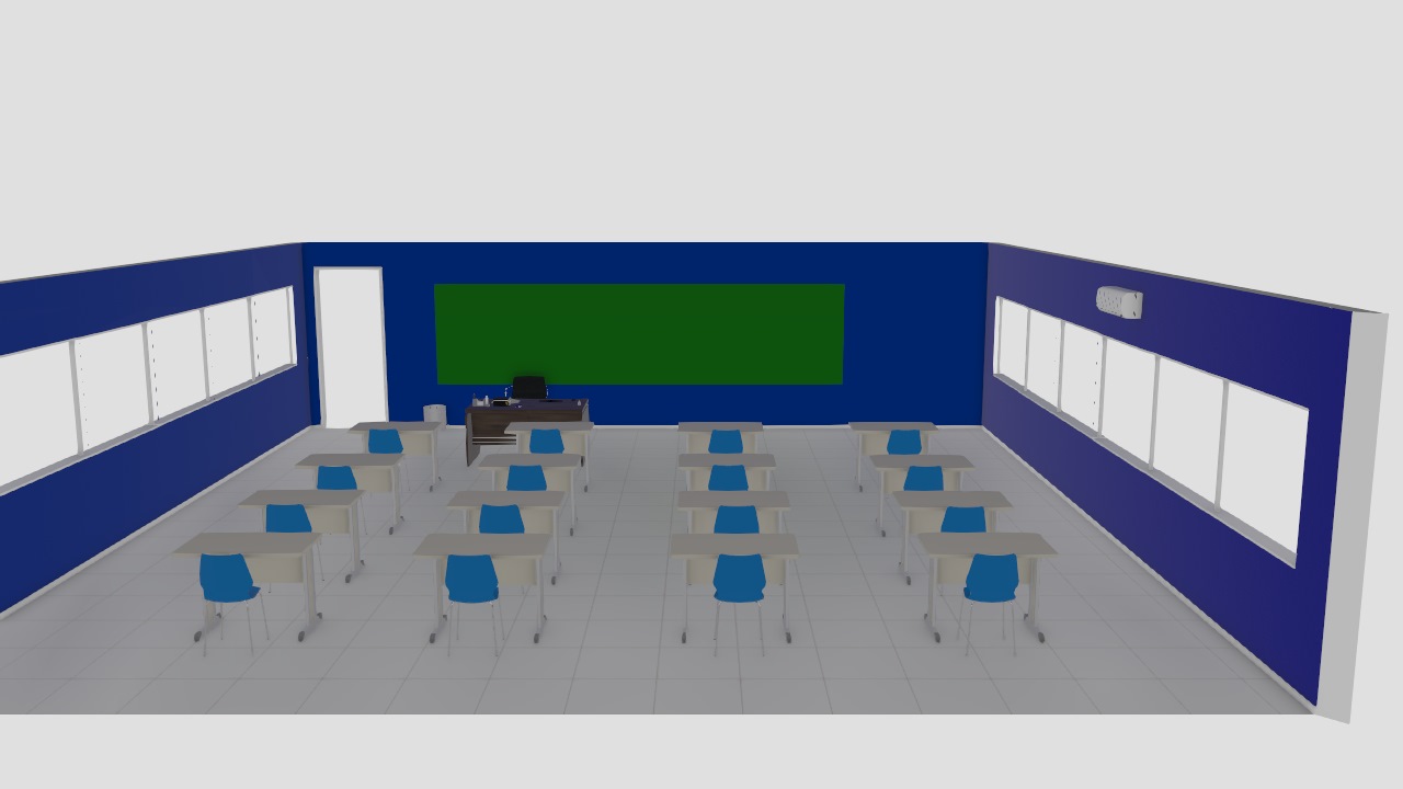 Sala de aulas desenho