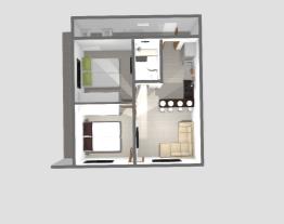 Projeto - casa 5x5+ area de serviço