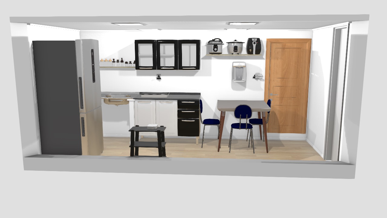 Projeto - Cozinha - armário maior