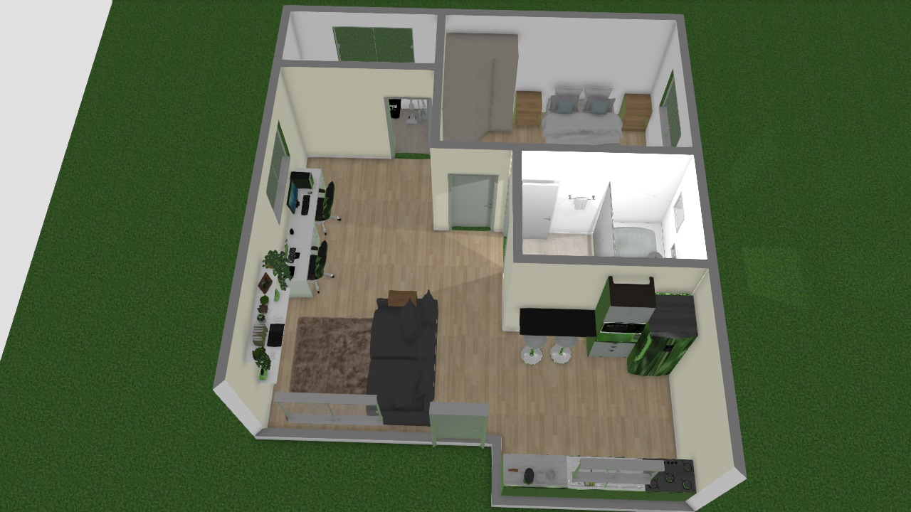 Projeto casa 52 m²