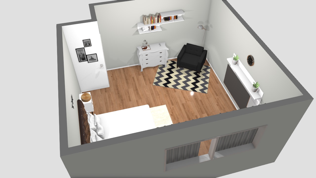 Quarto Casal Minimalista