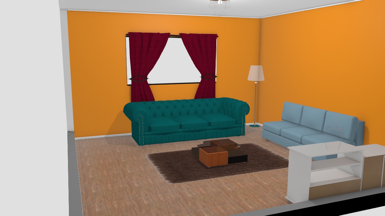 Meu projeto no Mooble/ sala de estar