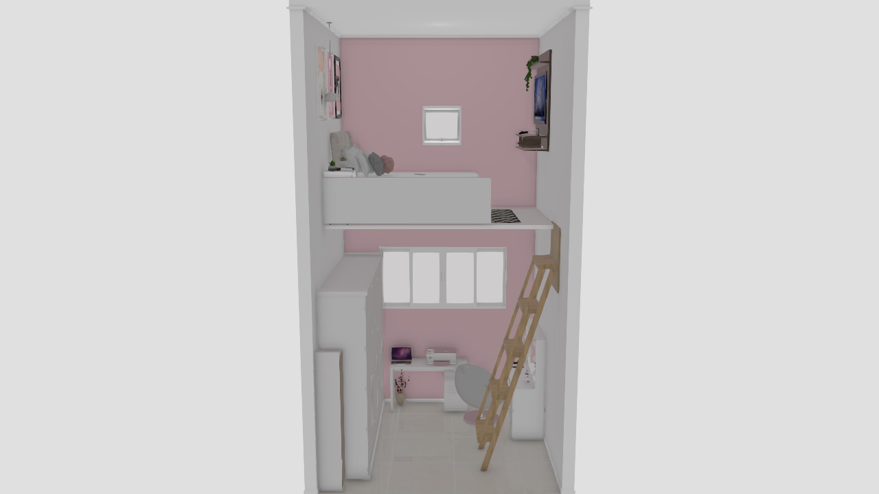 Meu projeto de quarto com dois andares
