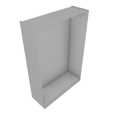 Caixa Branco MDP/ Roupeiro 2 Portas de Correr 158.4cm