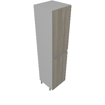 Caixa Branco MDP/ Paneleiros 2 Portas 50cm