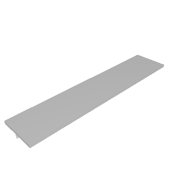 Painel Linear c/ Mão Francesa 32cm de Profundidade